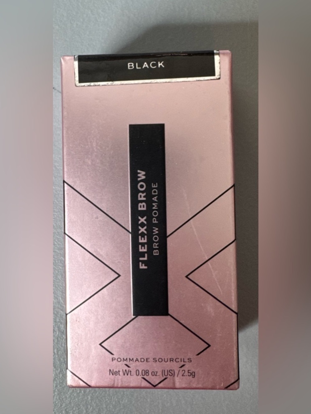 XX by Revolution FlEEXX Brow Pommade in Black pommade sorcils